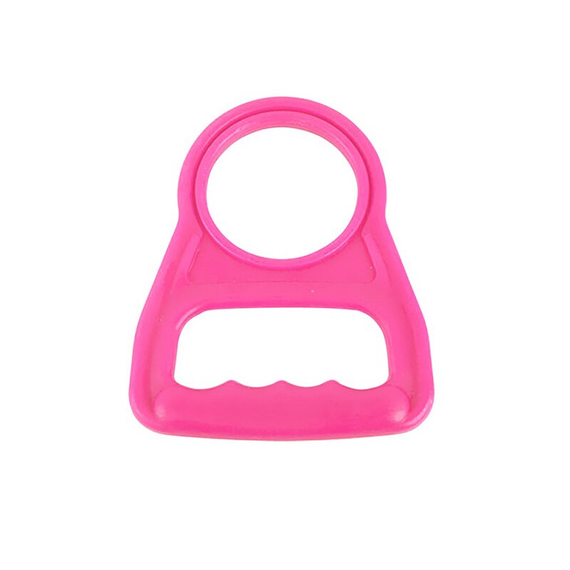 Cubo de plástico con mango para botella de agua, cubo grande grueso de elevación de agua con soporte antideslizante, 5 colores, 1 ud.