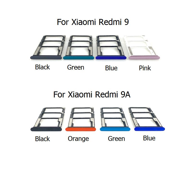 Für Xiaomi Redmi 9 9A Sim Tray Slot-Halter Adapter Connector Reparatur Teile