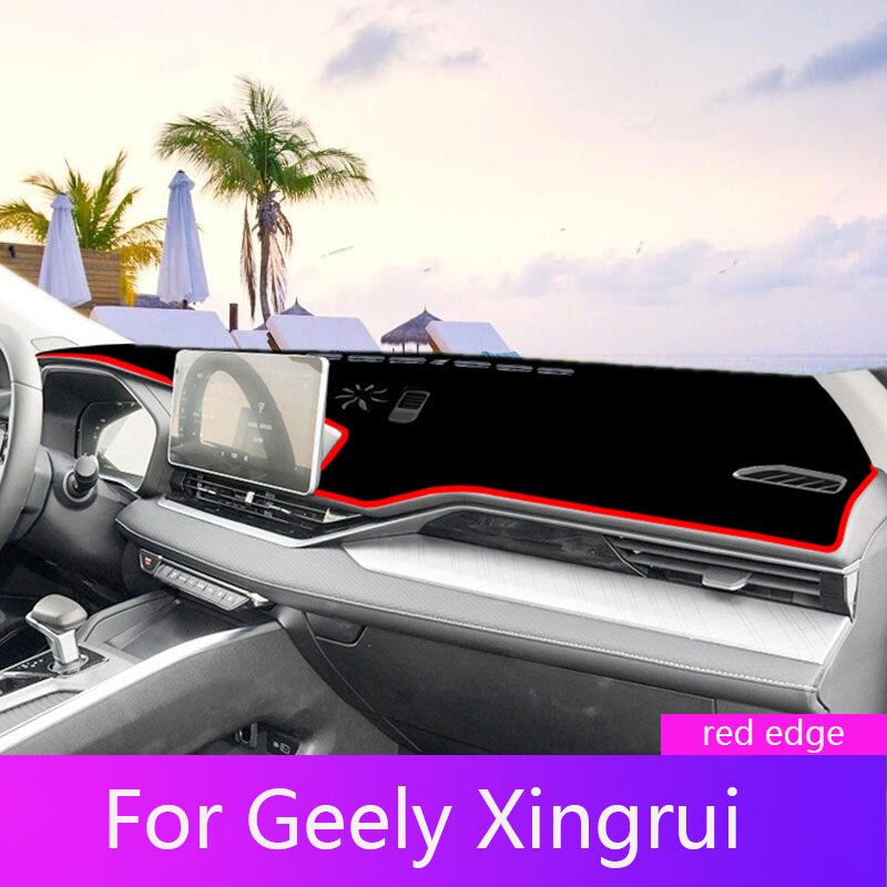Gxmpan for Geely Star Central Control Instrument Panel Sun Protection Shading Light-proof Pad Car Acessories