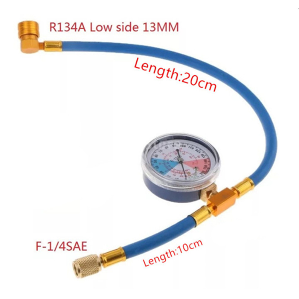 Adaptateur d'équipement de remplissage de fréon, manomètre de climatisation, vannes de réparation de climatiseur, recharge de climatiseur, ensemble r134a