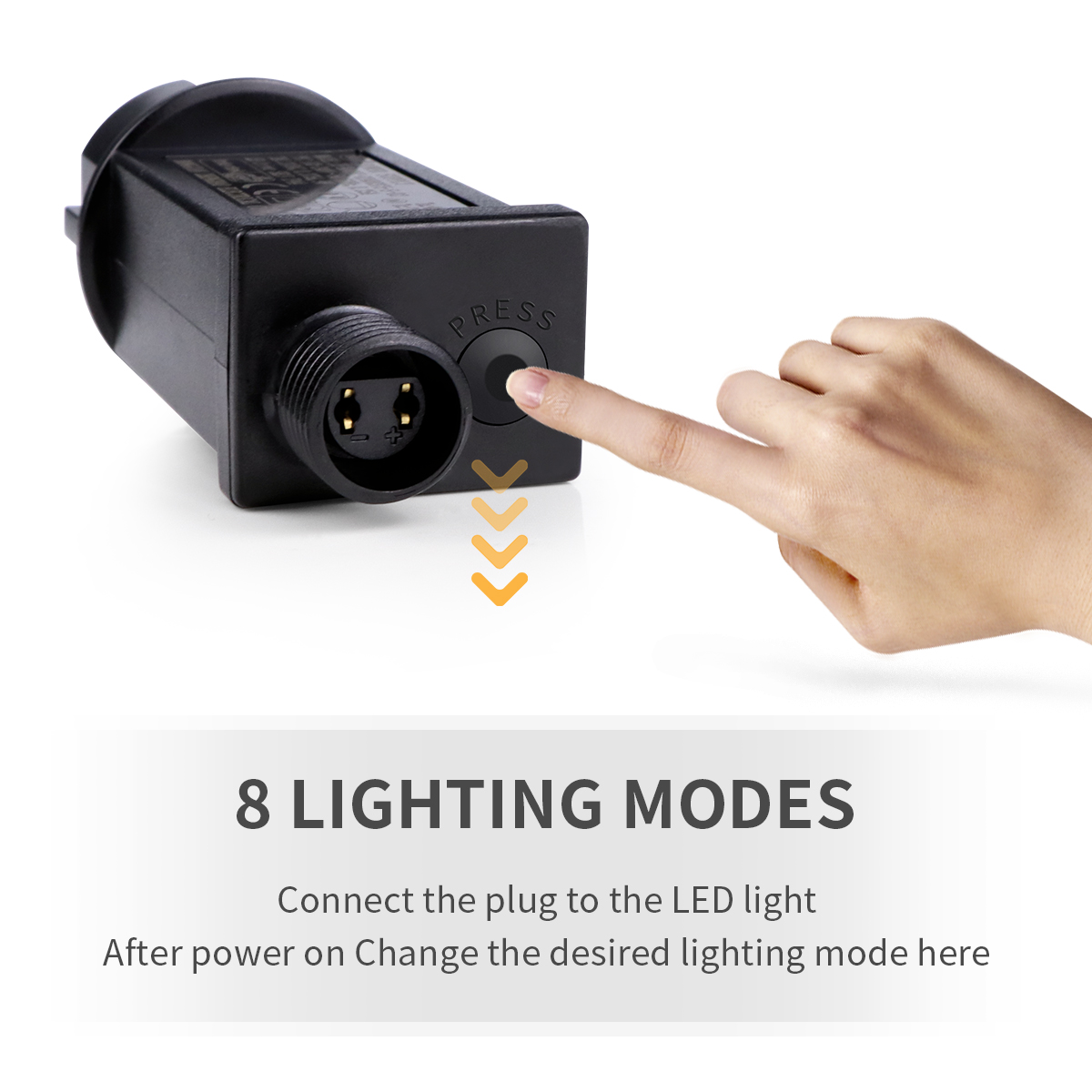 Guirnalda de luces LED de 10M-100M, guirnalda de luces de alambre de cobre, cadena de luces de hadas impermeables de 220V y 110V, decoración impermeable para fiestas de cumpleaños