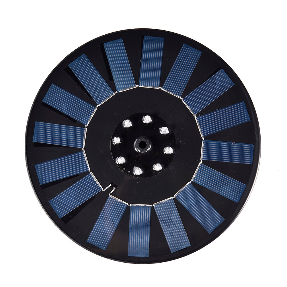 10V/2.4W high-efficiency Solar Pump Stable Floating LED Fountain with Automatic Color Change for Garden Pond Swimming Pool