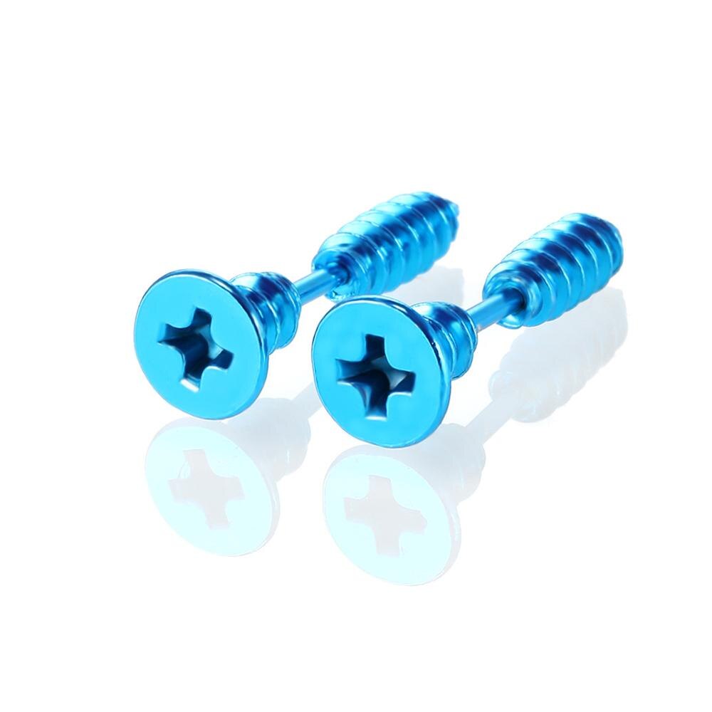 piercing oreja pendientes de acero inoxidable pendientes hombre: I