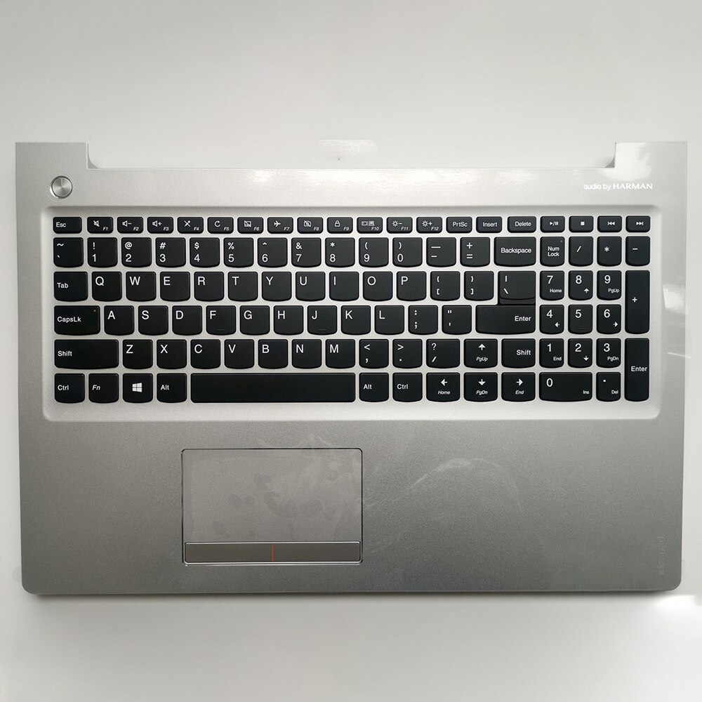 Laptop Palm Rest Keyboard Cover for Lenovo Ideapad 310-15IKB 510-15ISK - US Keyboard Layout: Silver