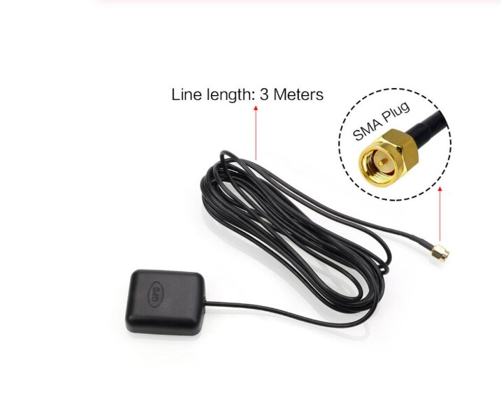 Auto GPS Ontvanger 3M Kabel Auto GPS Antenne voor auto Navigatie Auto radio auto dvd