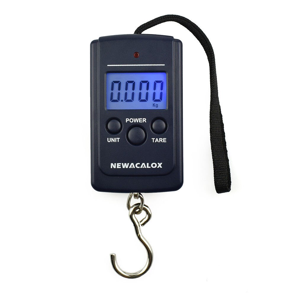 Mini draagbare digitale bagageweegschaal 40kg/10g goedkope posthangweegschaal
