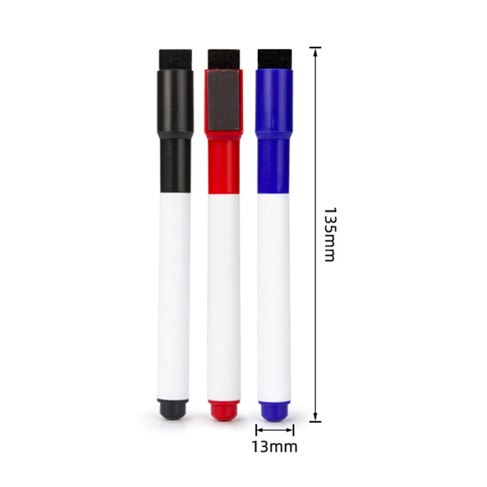 Magnetische Whiteboard Pen Tekening En Opname Magneet Uitwisbare Droog White Board Markers Voor Kantoor Schoolbenodigdheden