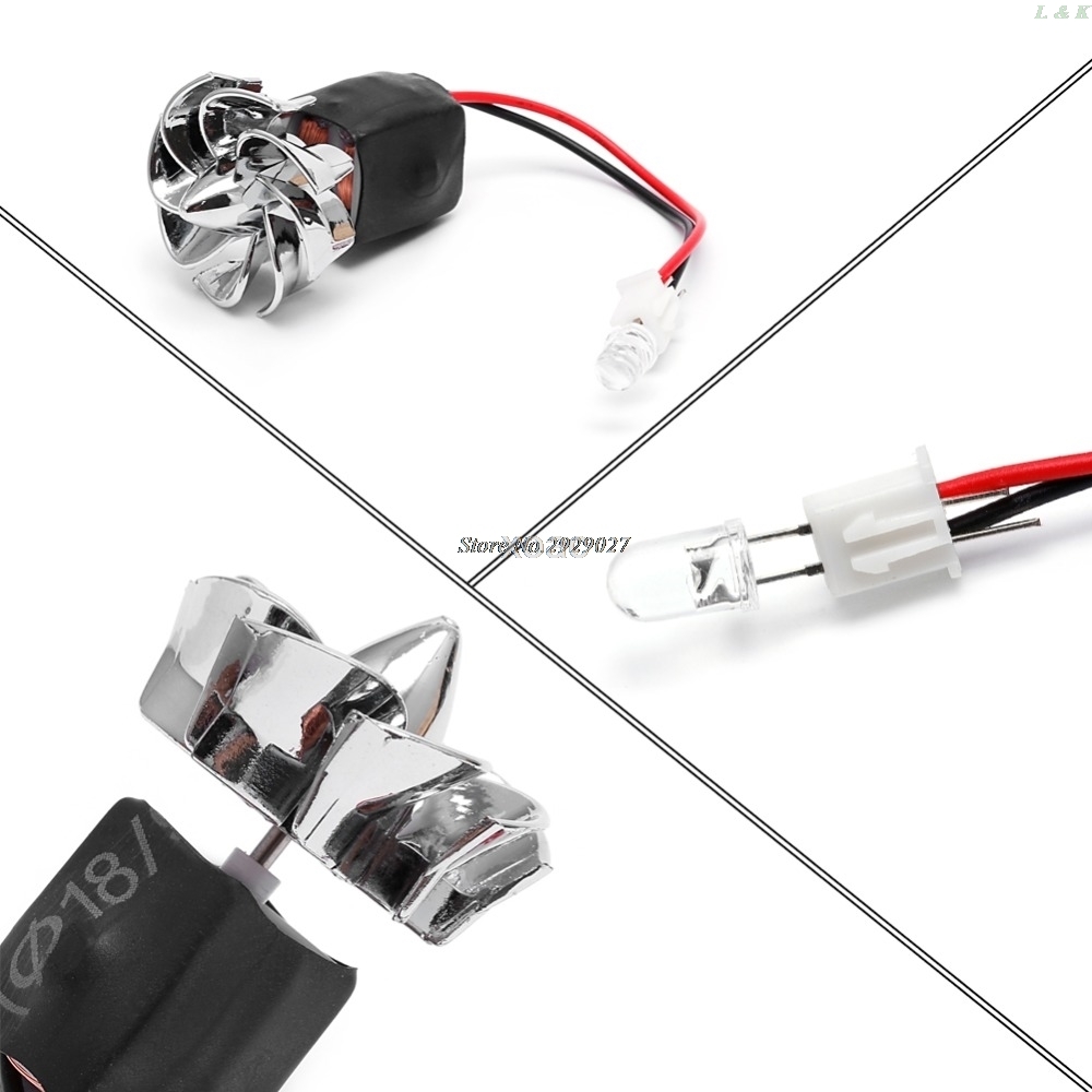 2V-22V 3000 obr/min mikro silnik wiatr generator z turbiną alternatora DIY Accossories M03 dropship