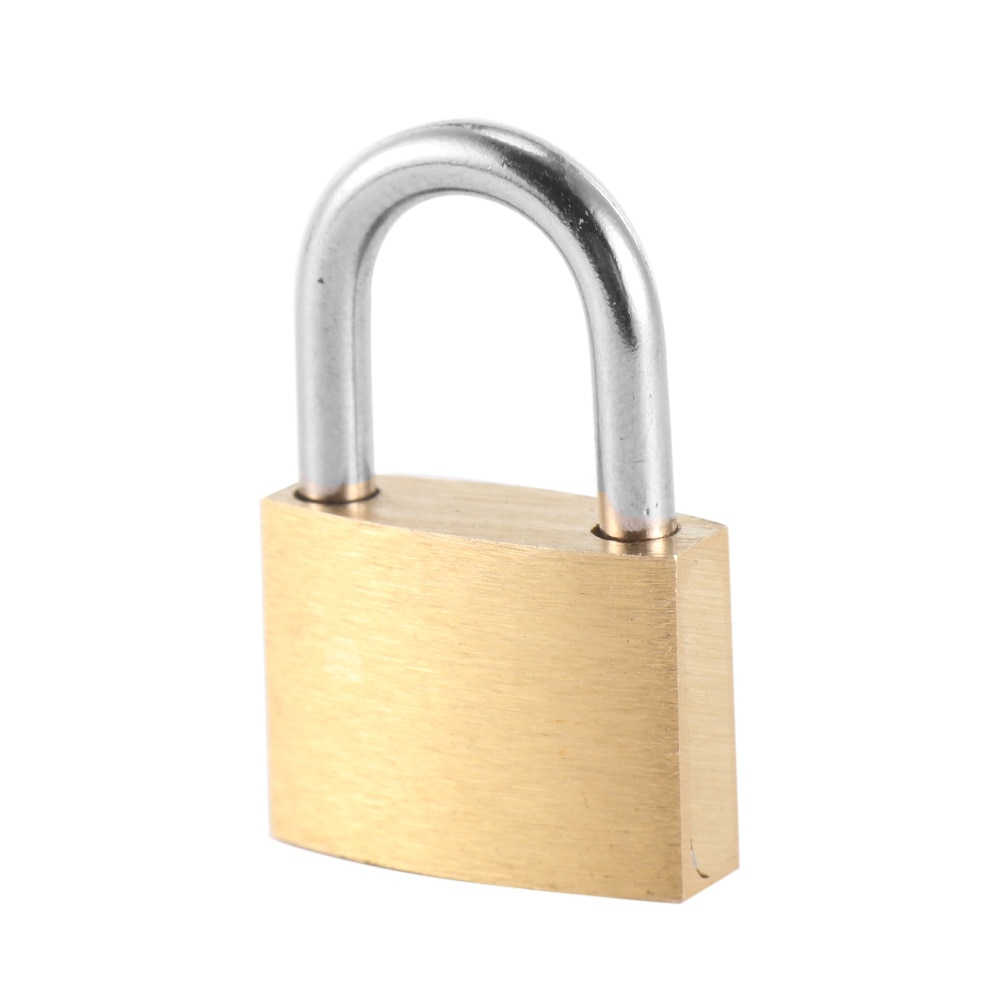 Litet kopparlås väska hänglås låda väska lås mini lås lovers lock