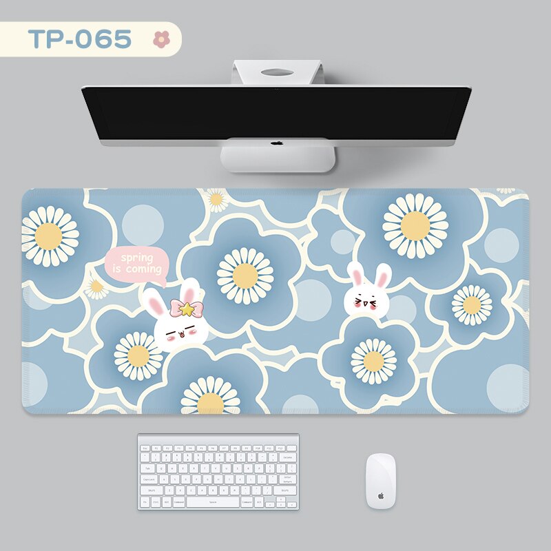 Leuke Oversized Muismat Toetsenbord Laptop Bureau Pad Rubber Pols Antislip Bureau Mat Desktop Organizer Computer Accessoires: 65