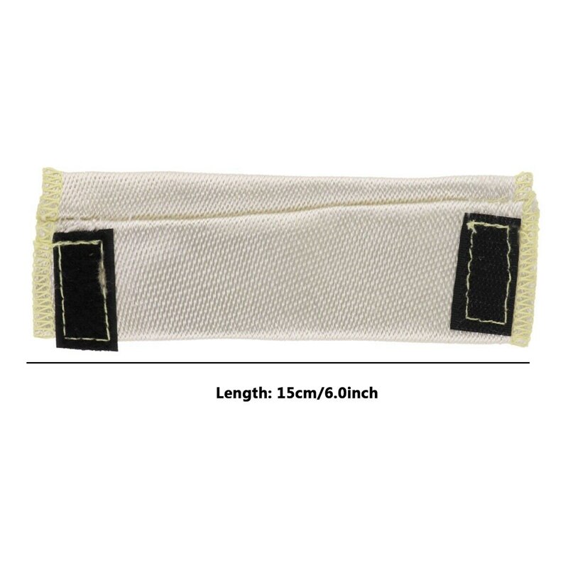 2Pcs 15cm TIG Welding Finger Heat Shield Weld Protection Gloves Glass Fiber