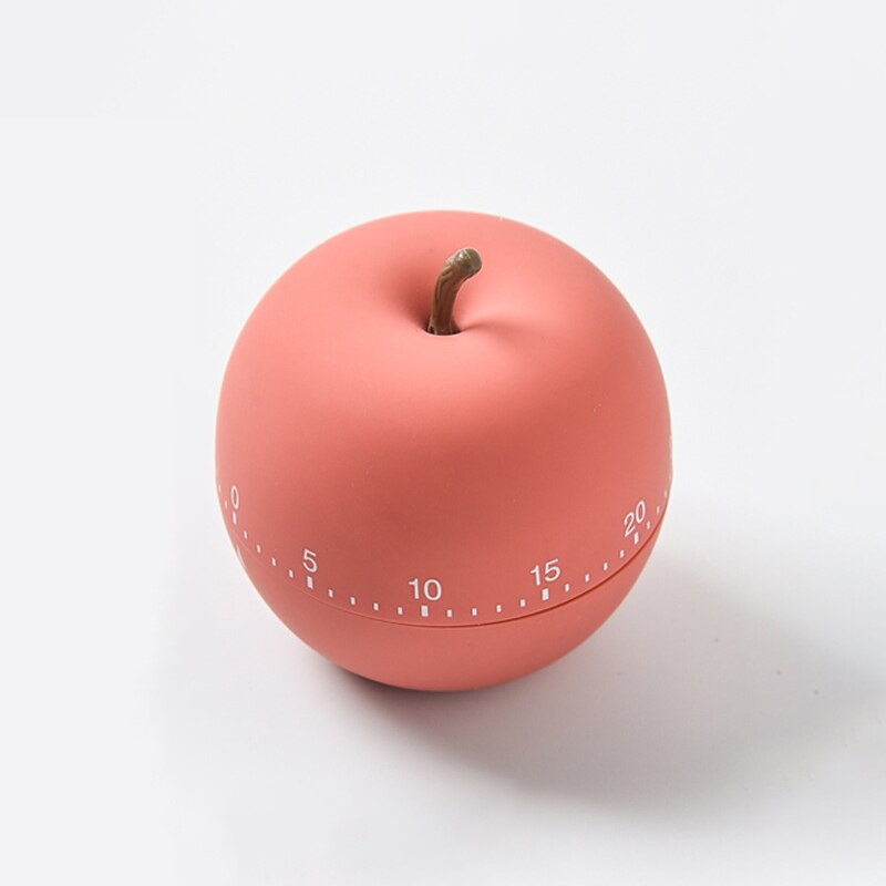 Lemon Time Home Equipment Chronograph Clock Timer Kitchen Calculator Alarm 60 Minutes Cooking Dial Timer Cooking Gadge: Apple
