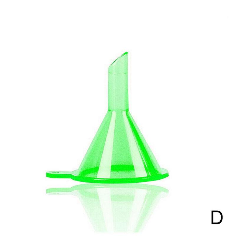 Mini embudo dosificador Perfume Alcohol herramienta de transferencia de Material del producto cuidado de la piel de embudo dosificador de N4W9: D