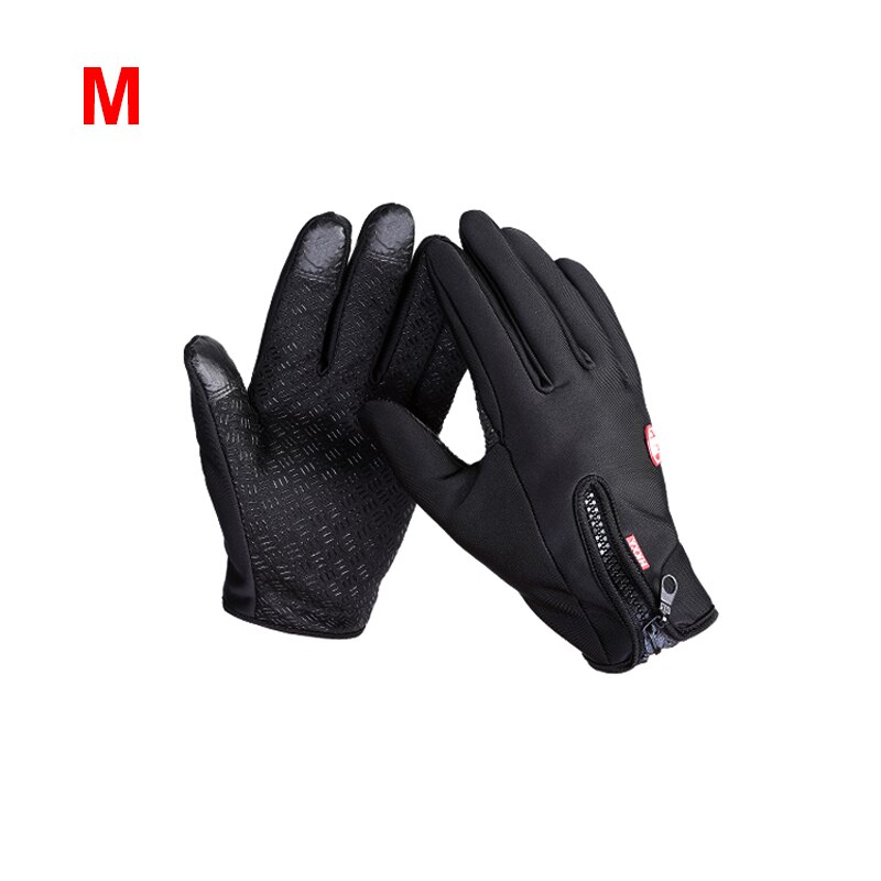 Leepee screen touch motorcykel handskar cykel cykel handskar helfinger vintervarma utomhussporter moto handskar ml xl storlek