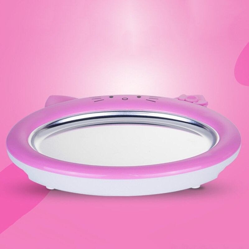 Cartoon Mini Fried Ice Cream Yogurt Making Machine Fruit for Kids