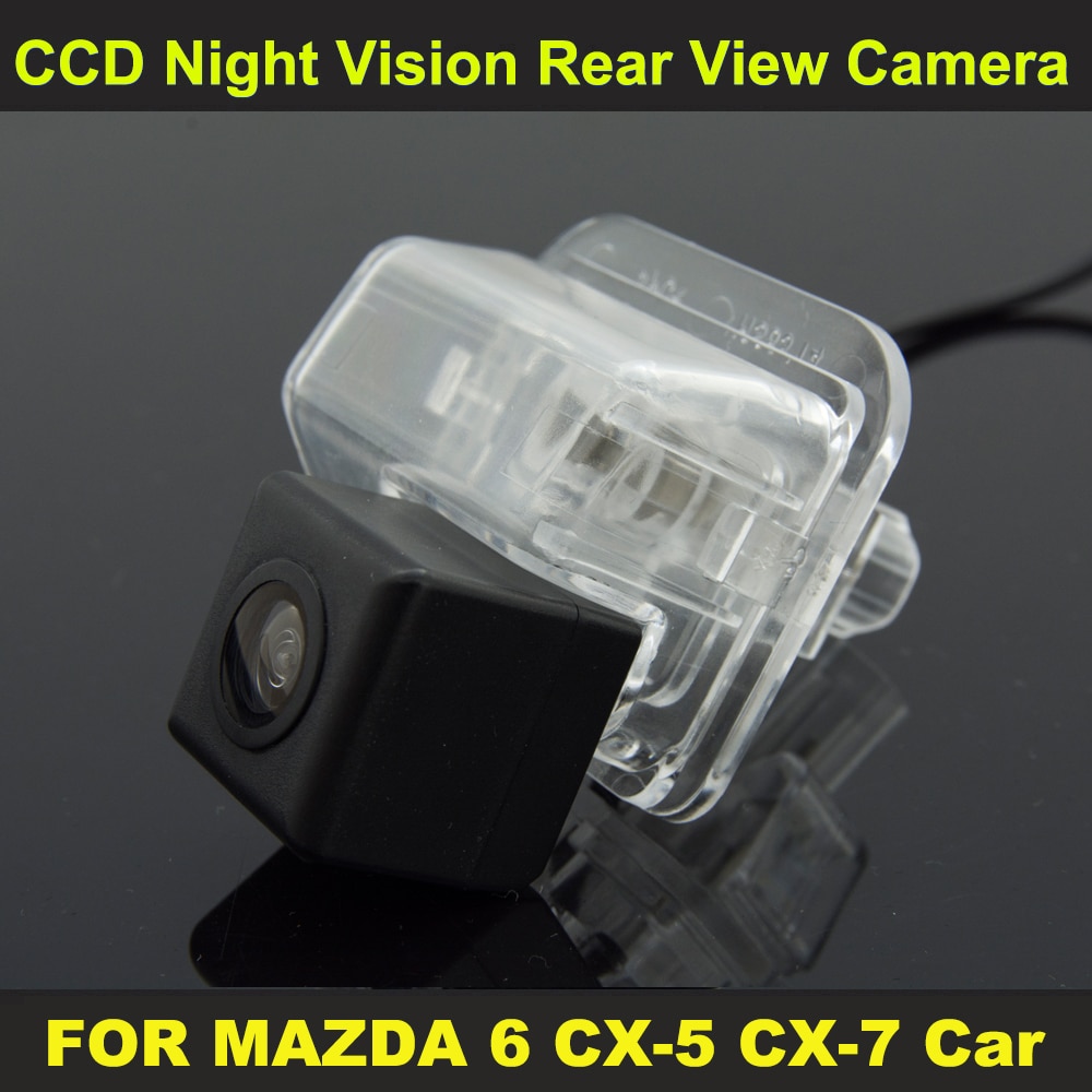 Vandtæt ccd night vision bil bakkamera til mazda 6 cx-5 cx-7 bil 8314 ccd
