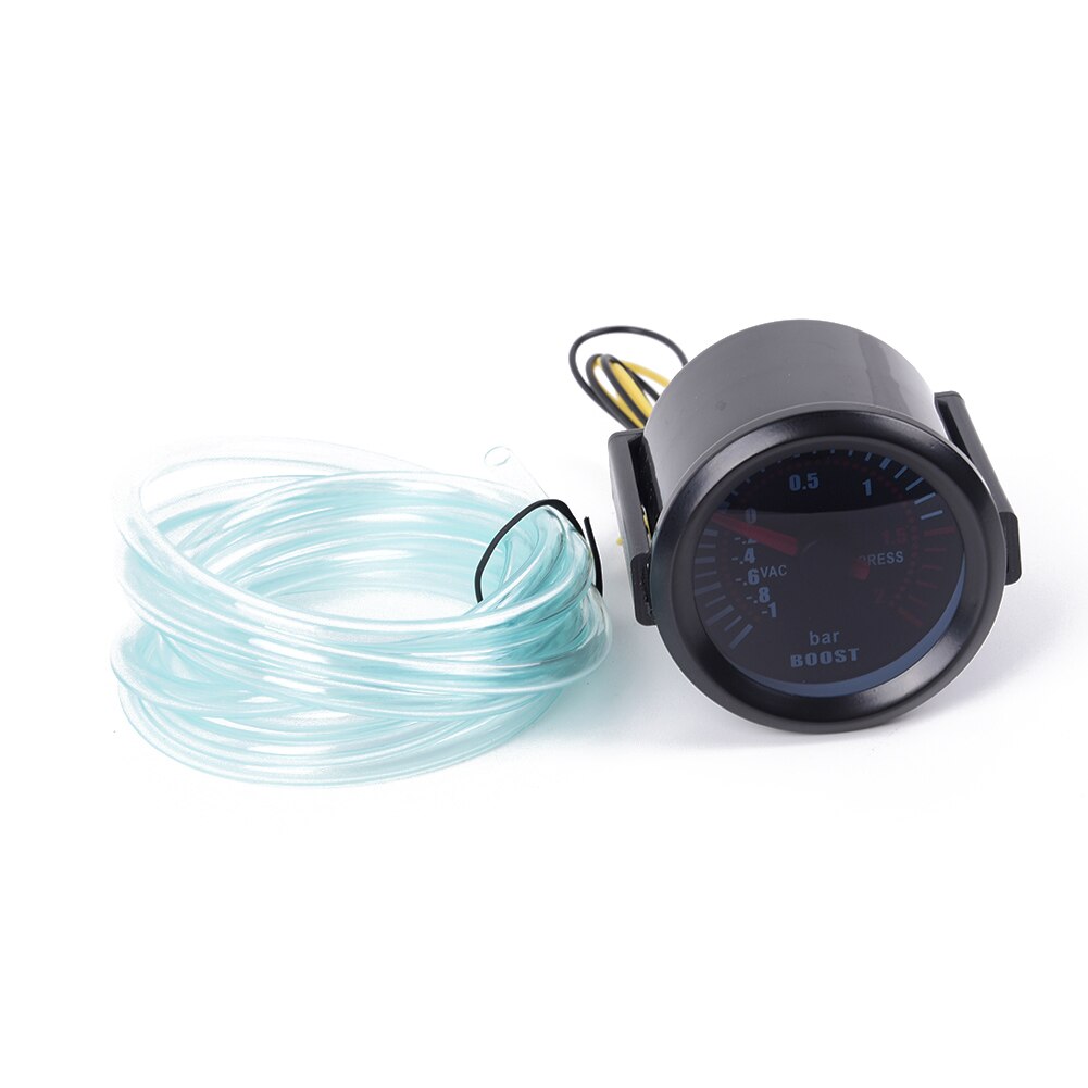 52mm 2 Bar Blue Led Display Night Pressure Turbo Boost Gauge Set DC12V Car Part