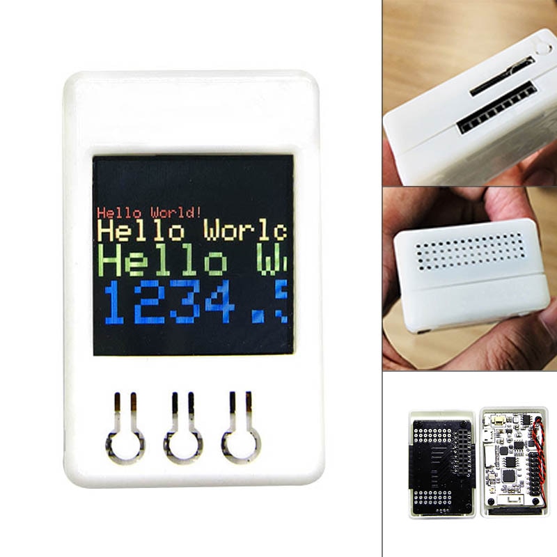 TTGO TS V1.2 DIY Box Bluetooth Wifi Module ESP32 1.44inch TFT Card Slot Speaker