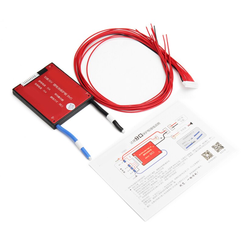 15s 48v 20a 30a 40a 50a 60a bms batteristyringssystem pcm pcb til lifepo 4 batteripakke med balance