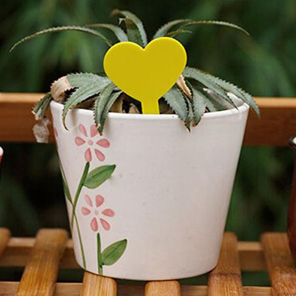 50 stk 4.5cm x8.5cm plastik plante kærlighedstype mærker tuscher børnehavebakke haveetiketter værktøj grå farve bryllupsindretning gør-det-selv-kage