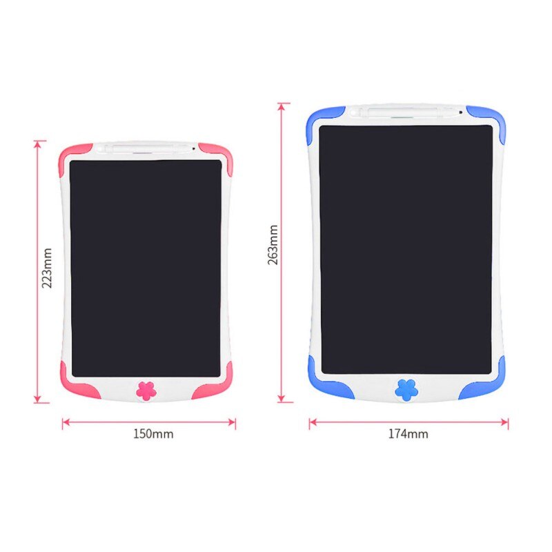 Tableta de escritura LCD tablero de dibujo para niños tableta gráfica Digital electrónica para almohadillas de dibujo niños