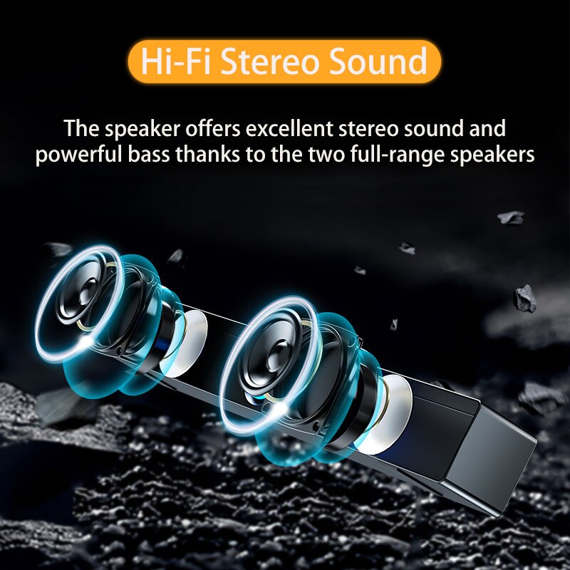 V-193 Tv Geluid Bar Aux Usb Bedrade En Draadloze Bluetooth Home Theater Fm Radio Surround Soundbar Voor Pc Tv computer Speaker