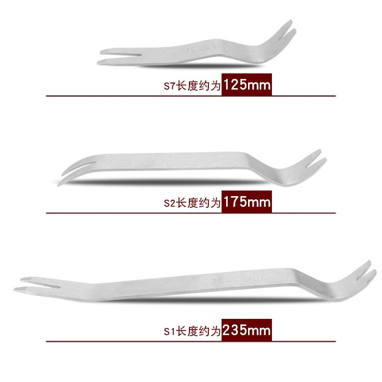 oben Hamei Stahl Hebeln Für Automobil Instrument Tafel Innen trimmen Schnalle Demontage Und Installation Werkzeug 3 stücke