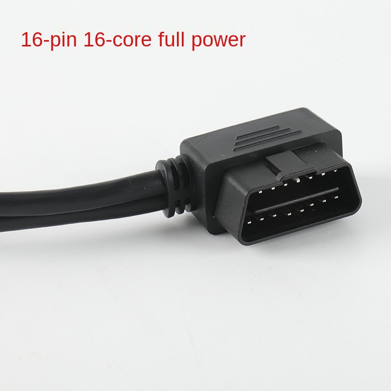 30CM OBD2 16 Pin Cable Extension Splitter Male To Dual Female Y OBD 16Pin Cable 1 To 2 OBD Connector Adapter Cable for Kia