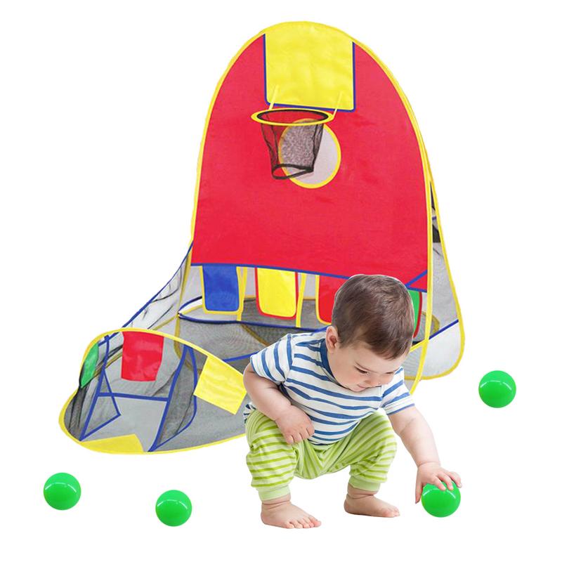 Children's Tent Outdoor Indoor Shooting Tent Collapsible Play House Educational Toy House