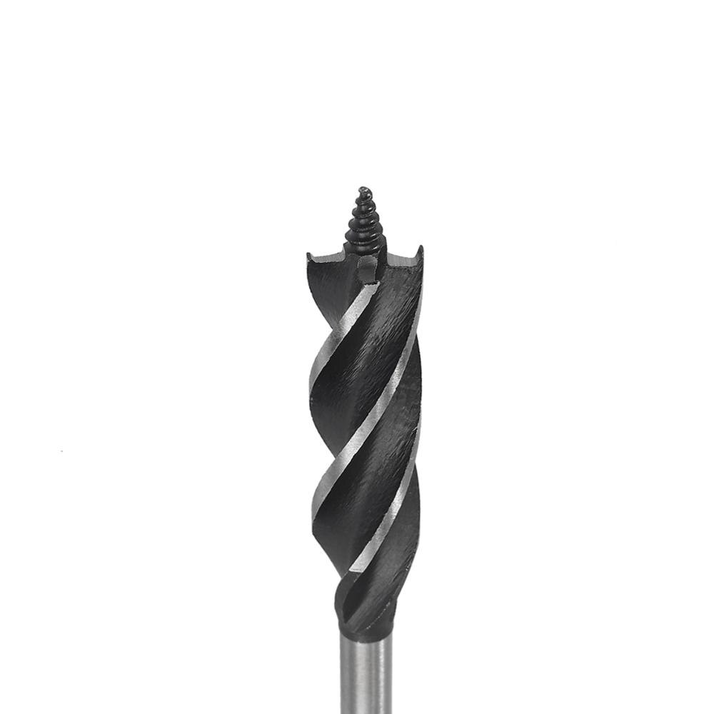 Neoteck 6 stk fireblads Brann spor kraftborskrue bit treborsett 1/4 firkantet sekskanthåndtak  (6.35mm)