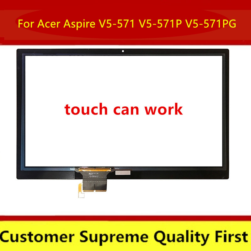 15.6 ''Voor Acer Aspire V5-571 V5-571P V5-571PG Touch Screen Digitizer Glas Lens,