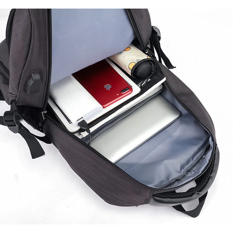 Crossten external usb charging port bag, waterproof 15 " laptop backpack, school travel bag, school backpack, waterproof school bag