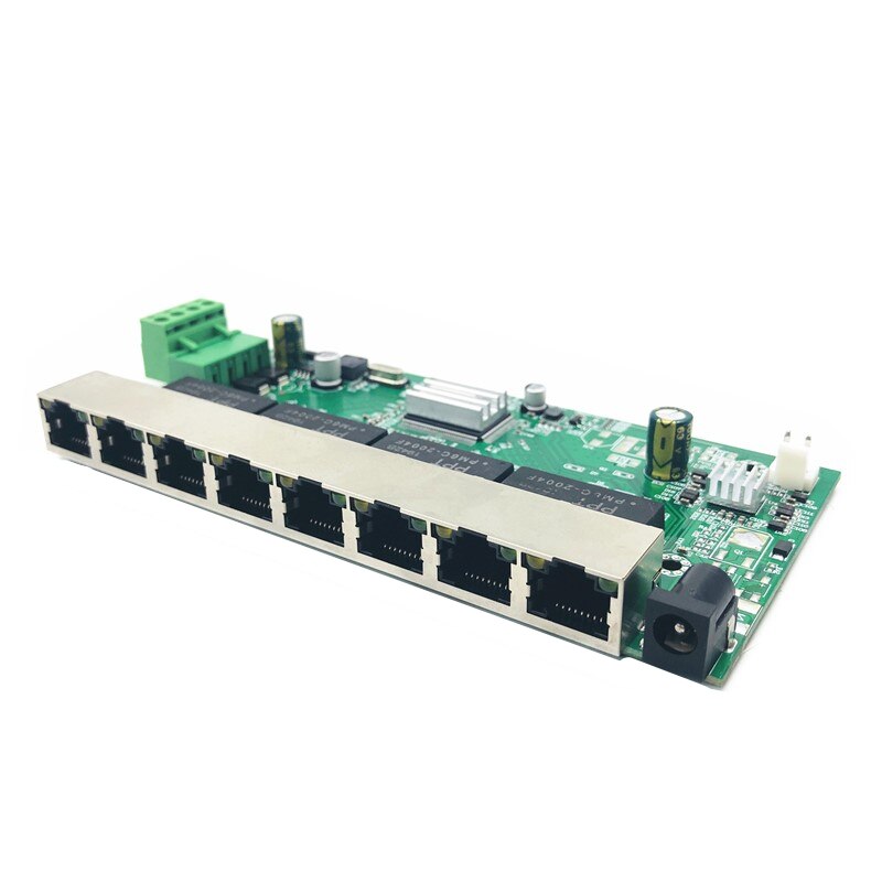 Illuminazione Proteggere Porta 8 Poe 10/100/1000M Industriale Interruttore Switch Gigabit 8 Gigabit Switch Switch Gigabit switch Ethernet