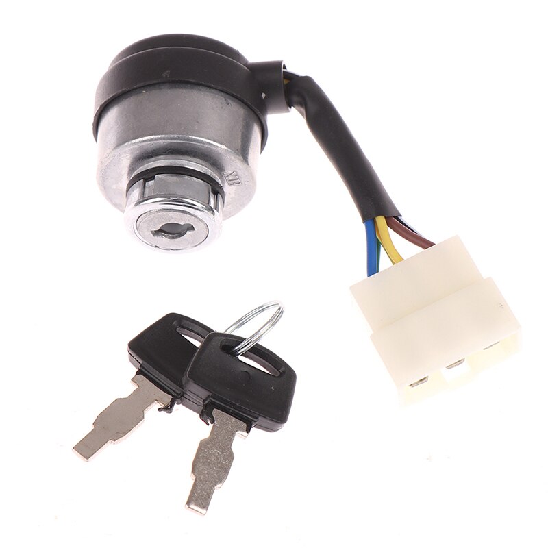1set 6 Wire Way Gasoline Diesel Generator Gas Ignition Start Key Lock Switch Gas Generator Gasoline Generator Accessories