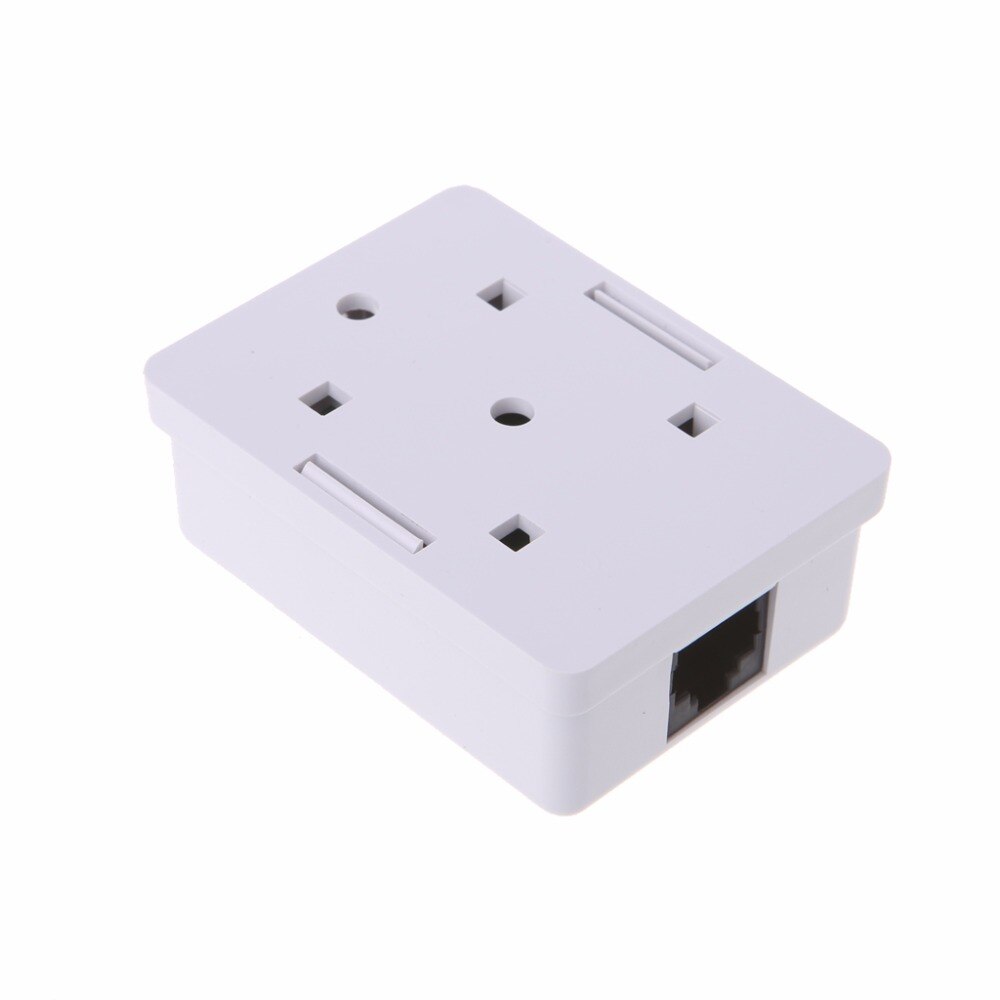 Adaptateur Jack pour coupleur mural Cat5e RJ45, modèle 8P8C, UTP, Port unique non blindé, boîte