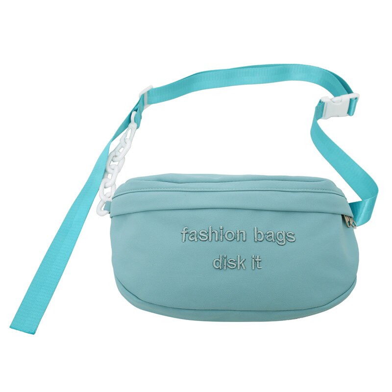 Süße brusttasche, japanische schultertasche mit großem fassungsvermögen, macaron-mädchen-stil, lässige schräge umhängetasche, bauchtasche für studentinnen