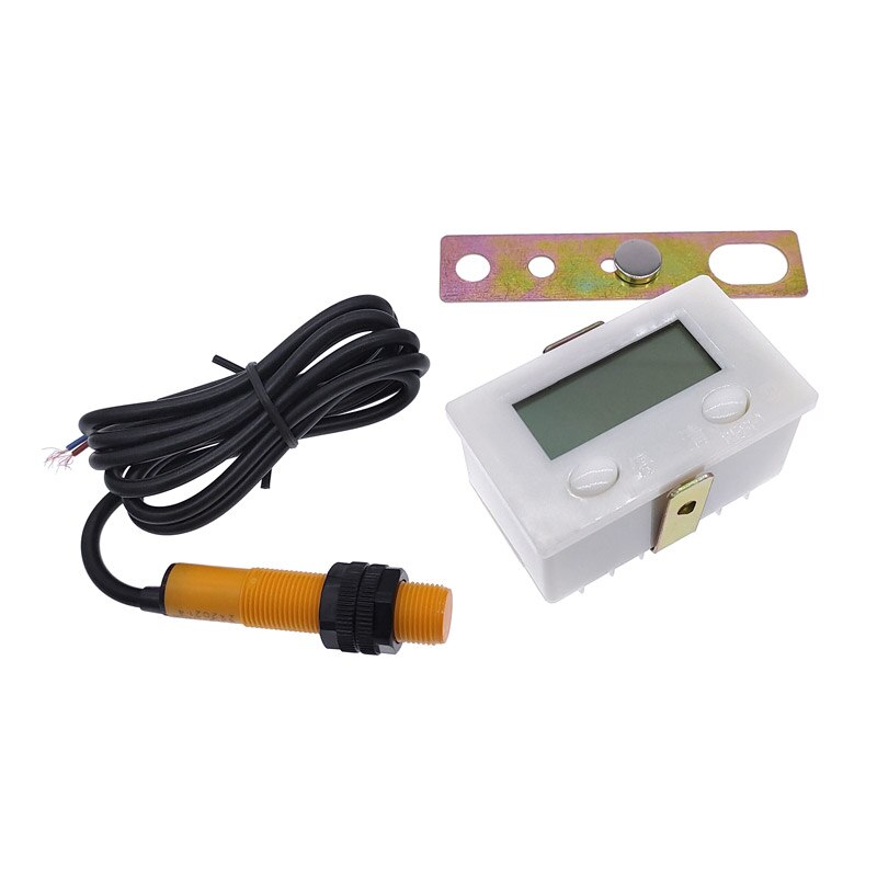 1 stk elektronisk digital display tæller nærhed industriel magnetisk sensor omskifter stansetæller automatisk induktionstæller