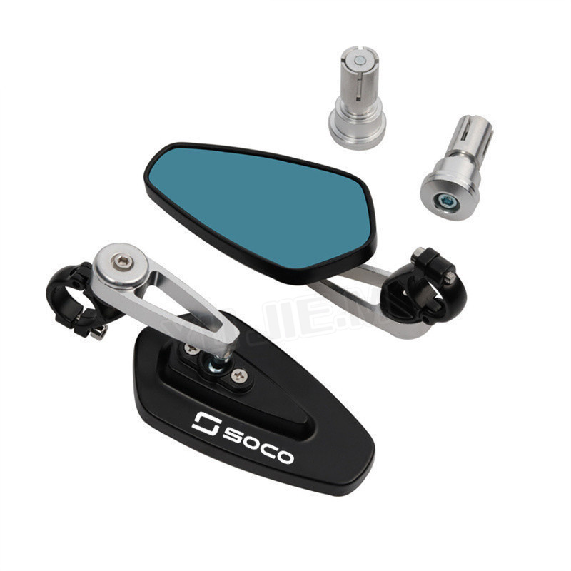 For super soco tc max sc pro ts lite cpx tsx 1200r cnc motorsykkelstyre plug-in bakspeil, motorsykkel sidespeil: Lavendel