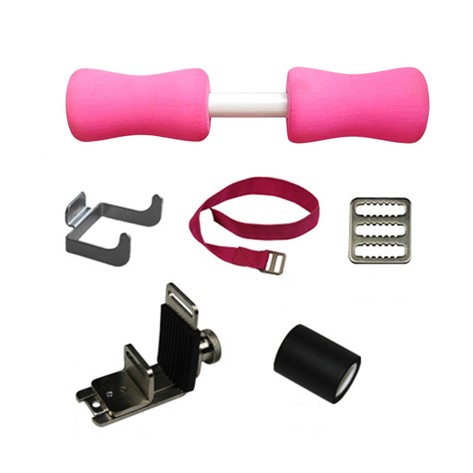 Home Foot Holder For Abs Exercise Sit Up Assistant Device Belly Rolling Bed Mounted Fitness Equipment Lose Weight Waist Lifting