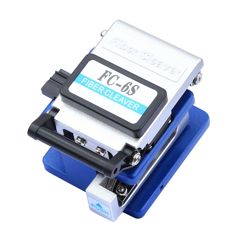 Fiber Cleaver SKL-6C Kabel Snijmes Ftth Glasvezel Mes Gereedschap Cutter Hoge Precisie Fiber Cleavers 16 Oppervlak Mes