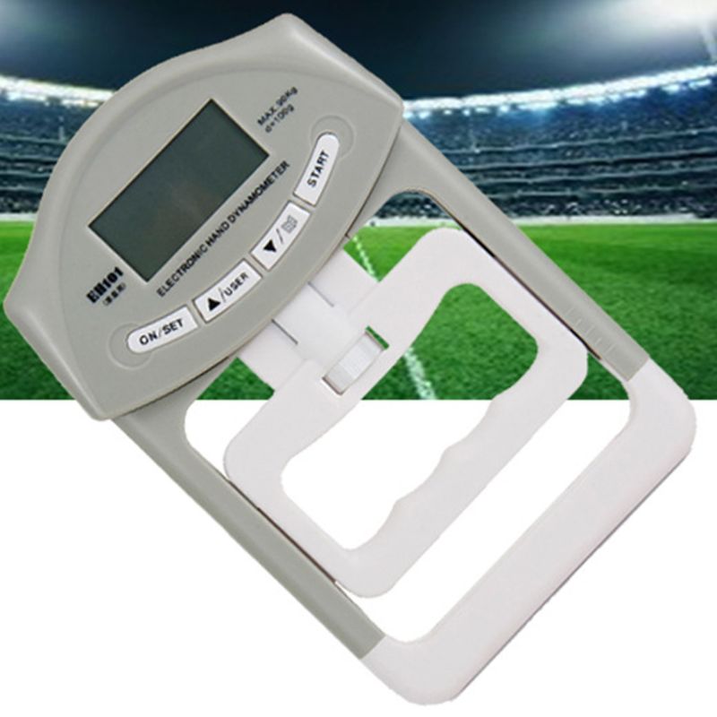 Dinamómetro Digital de mano de alta precisión, medidor de medición de fuerza de agarre, 23GB, 90kg