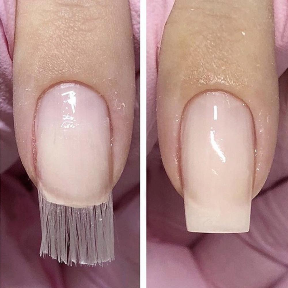 10/50 stk negleforlænger fiber søm akryl spids sæt glasfiber negle forlængelsespakke glasfiber negle bygningsgel