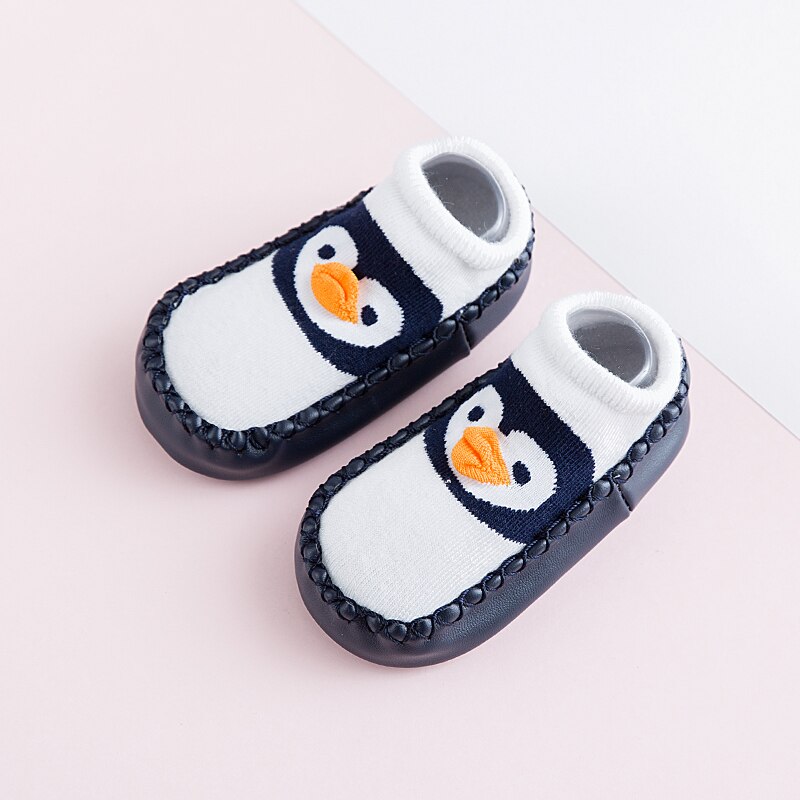 Zeven & Mami Lente Zachte Bodem Cartoon Floor Sokken Antislip Peuter Meisje Jongen Schoenen Floor Sokken Kinderen Kids indoor Leren Zool: TX002-6 / XS(0-10M)