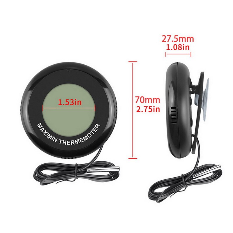 Termómetro Digital de alta precisión, productos para mascotas, impermeable, pecera, acuario, termómetro, pecera, productos de Control de temperatura