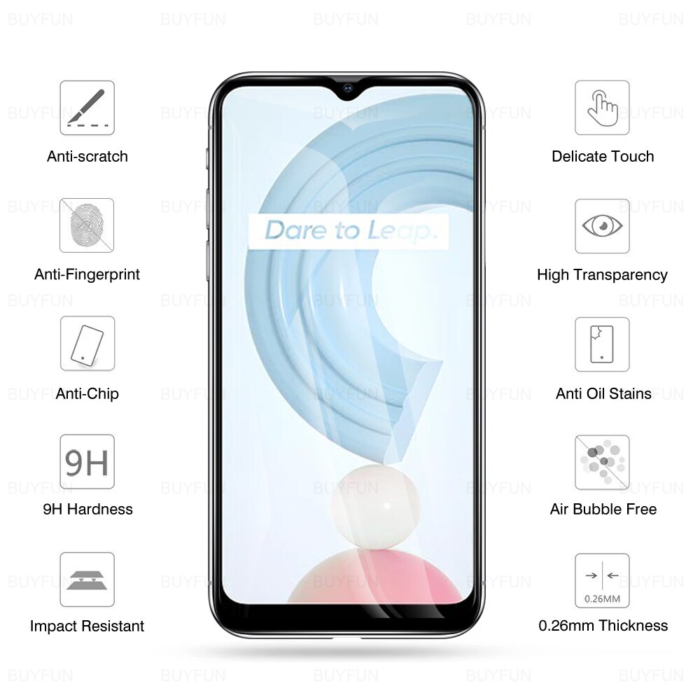 4IN1 Glas Screen Protector Camera Voor Oppo Realme C21 C20a C25 C25S C21Y C20 Reme Ralme C21 Lens Beschermende Film 6.5 &quot;RMX3201