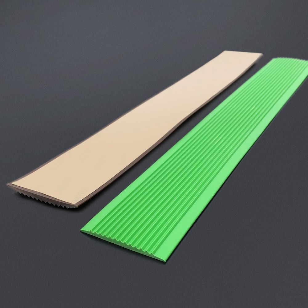 100 cm Tapijt Pads Mat zelfklevende Anti-Slip Trap Strip PVC Antislip Traptreden Strip Trap bescherming Kleuterschool: Goud
