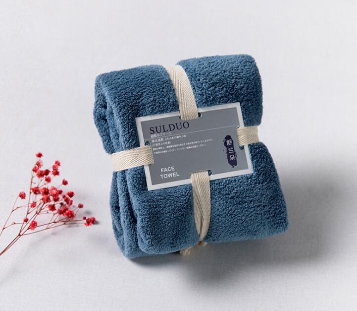 Japanese warp knitted polyester coral fabric towels super absorbent and quick drying towels hotel towels