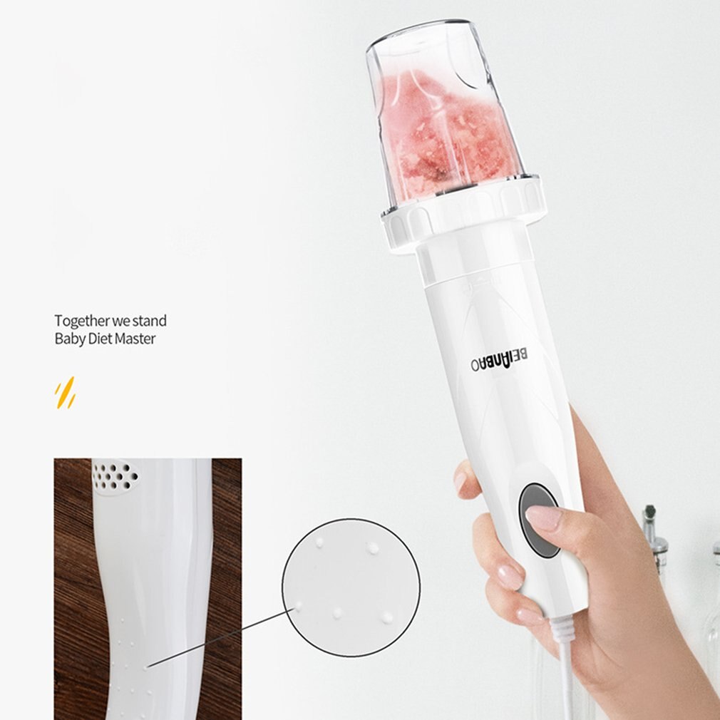4 in 1 rostfritt stål manuell nedsänkning mixer grönsaksblandare köttkvarn 500ml kvarn mixer 800ml smoothie kopp