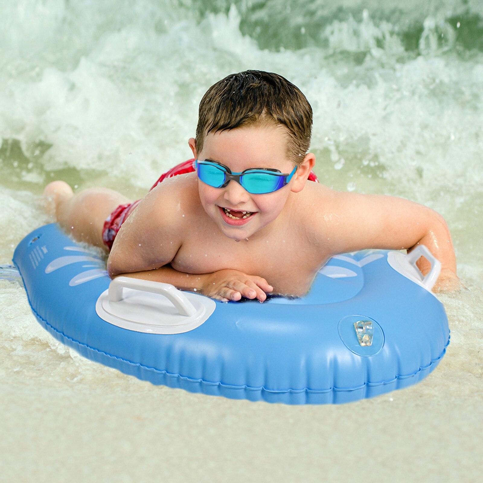 Pvc Aufblasbare Pool Float Für Kinder Verdicken Schwimm Liege Wasser Spaß Surfbrett Spielzeug Sommer Schwimmen Pool Wasser Hängematte