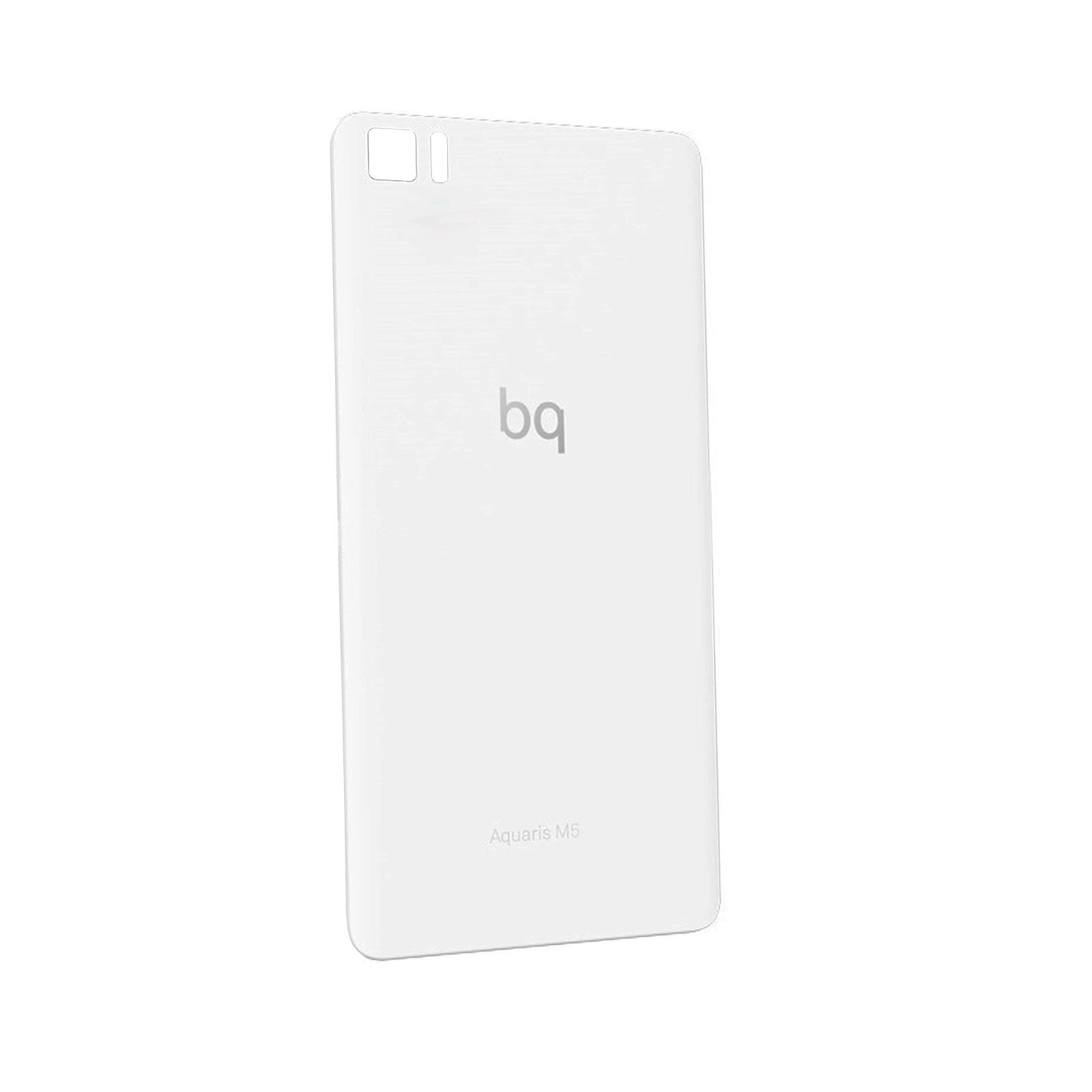 Tapa Trasera BQ Aquaris M5 Blanco Original Usada